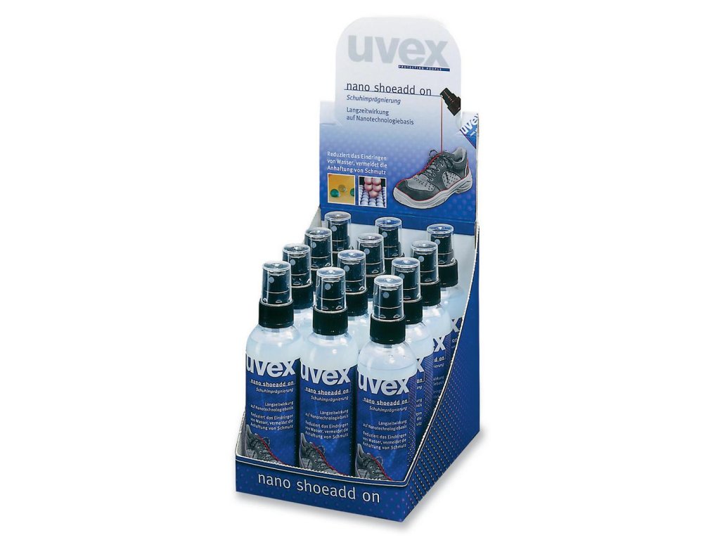 Uvex - Impregnácia obuvi na ochranu pred premočením a škvrnami 100 ml 9698/1