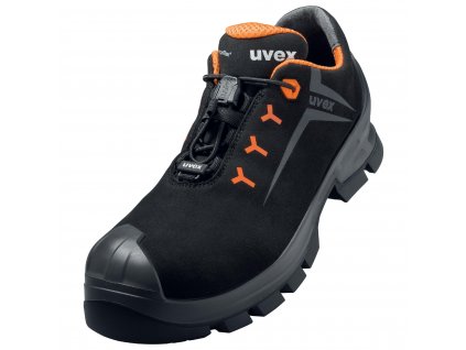 UVEX obuv 6524 čierno oranžová