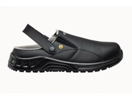 Bezpečnostné sandále BENNON - Black SB ESD Slipper
