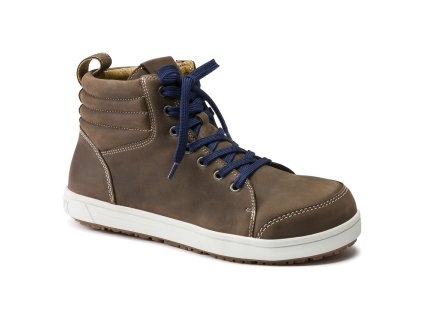 Členkové bezpečnostné tenisky BIRKENSTOCK - QS 700 NL S3 Brown 36064