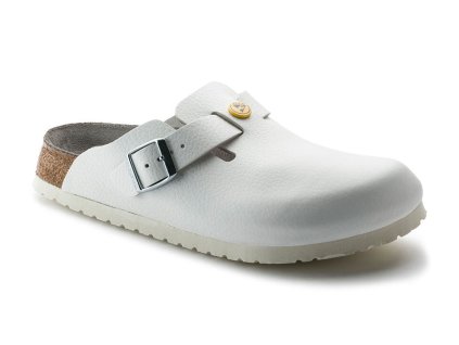 Pánska zdravotná obuv BIRKENSTOCK - Birkenstock Boston ESD White - 54273