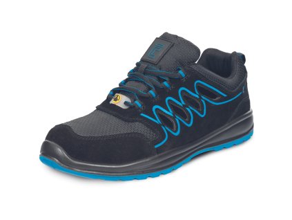Pracovné sandále Cerva Raven Sporty O1 ESD SR - čierna-royal
