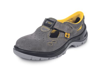 Bezpečnostné sandále - Panda Safety SELMA MF ESD S1P SRC - sivá 0203014800 - výpredaj