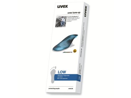 Uvex vložky do topánok Tune-up Low uvex 1/2 - modré 9528