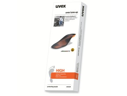Uvex vložky do topánok Tune-up High uvex 1/2 - oranžové 9528