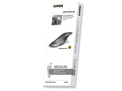 Uvex vložky do topánok Tune-up Medium uvex 1 sport - biele 9528
