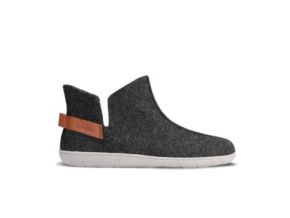 Barefoot papuče Be Lenka Chillax - Ankle-cut - Black (Veľkosť 36)