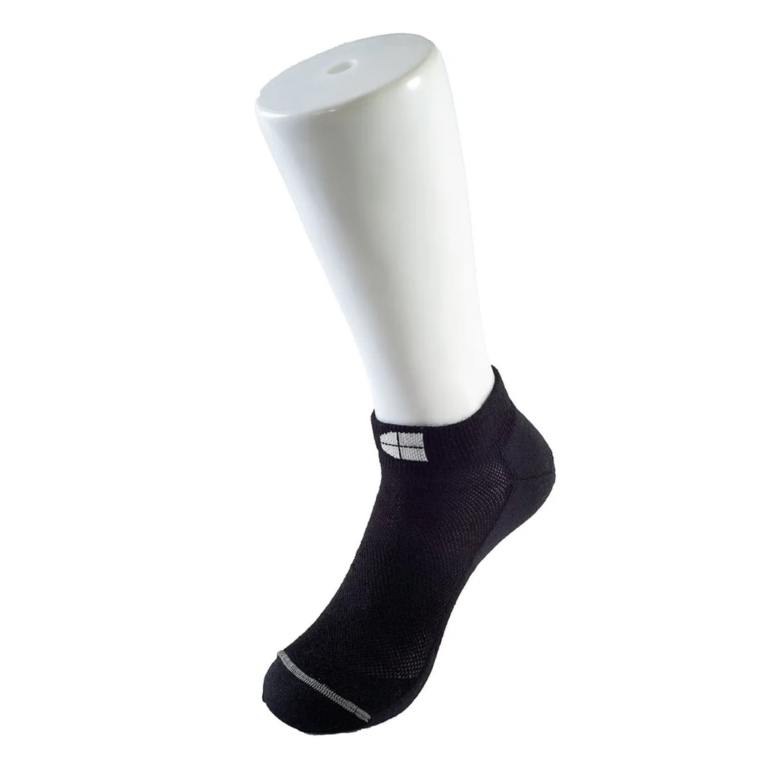 SFC krátke ponožky No Show Merino Sock S2306 - čierne Oblečenie: M