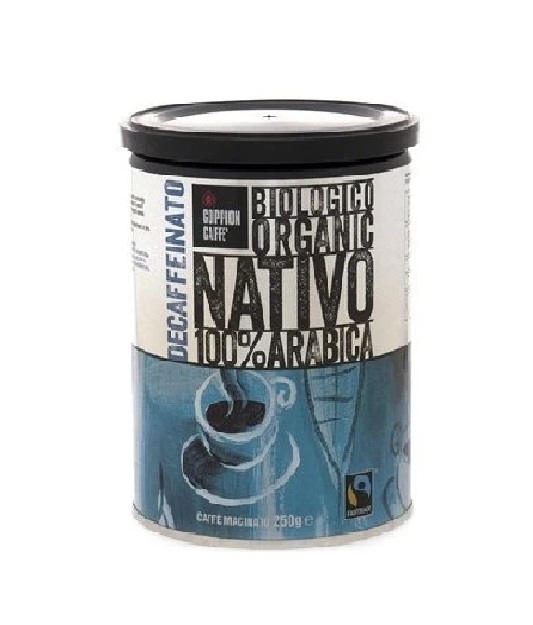 NATIVO mletá bez kofeínová káva BIO FAIRTRADE - 250g