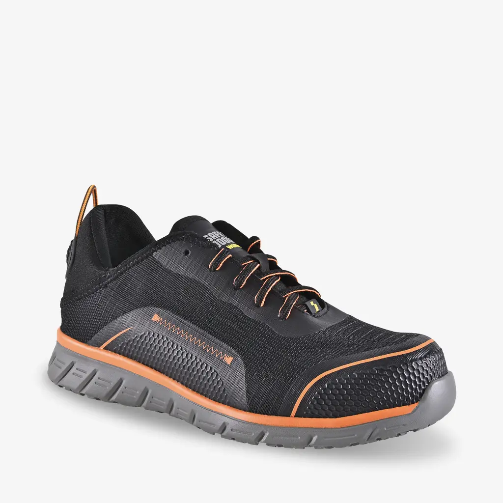 Bezpečnostná poltopánka Safety Jogger - Ligero 2 S1P schwarz/ora. 23313 Veľkosť: 35