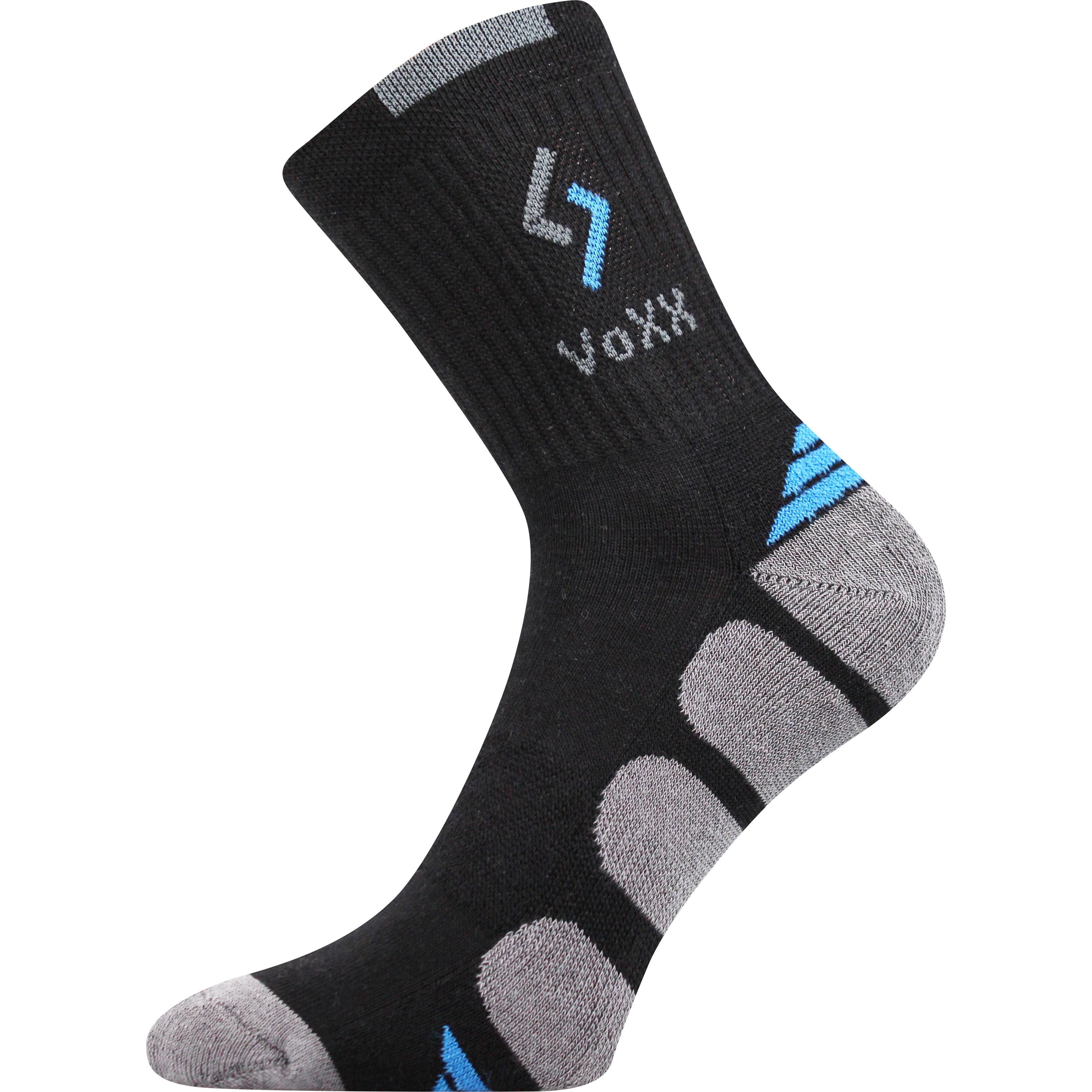 Ponožky Voxx - TRONIC športové klasické ponožky čierne Veľkosť ponožiek: 35-38