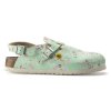 Dámske pracovné šľapky BIRKENSTOCK - Birkenstock Kay ESD Flower Mint 54280