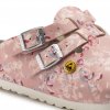 Dámske pracovné šľapky BIRKENSTOCK - Birkenstock Kay ESD Flower Rosa - 54281