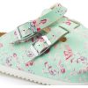 birkenstock kay sl birko flor flower field mint schmal