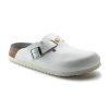 Pánska zdravotná obuv BIRKENSTOCK - Birkenstock Boston ESD White - 54273