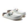 Pánska zdravotná obuv BIRKENSTOCK - Birkenstock Boston ESD White - 54273