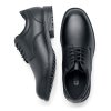 čierna pánska obuv manažerska kožená poltopánky 14