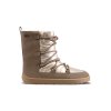 Zimné barefoot topánky Be Lenka Snowfox Woman - Champagne & Brown (Veľkosť 36)