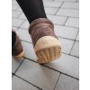 Barefoot topánky Be Lenka Synergy - Fleece - Chocolate & Beige (Veľkosť 36)