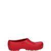 Saliha PU shoe Multi Clog red.P15750 2