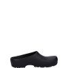 Saliha PU shoe MULTI CLOG open black.P15610 2