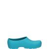 Saliha PU shoe Multi Clog turquoise.P15660 2