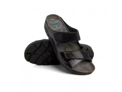 Dámské pantofle Batz Emilia v černé barvě