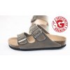 Grubin zdravotní kožená obuv Arizona Teen šedá 0033640