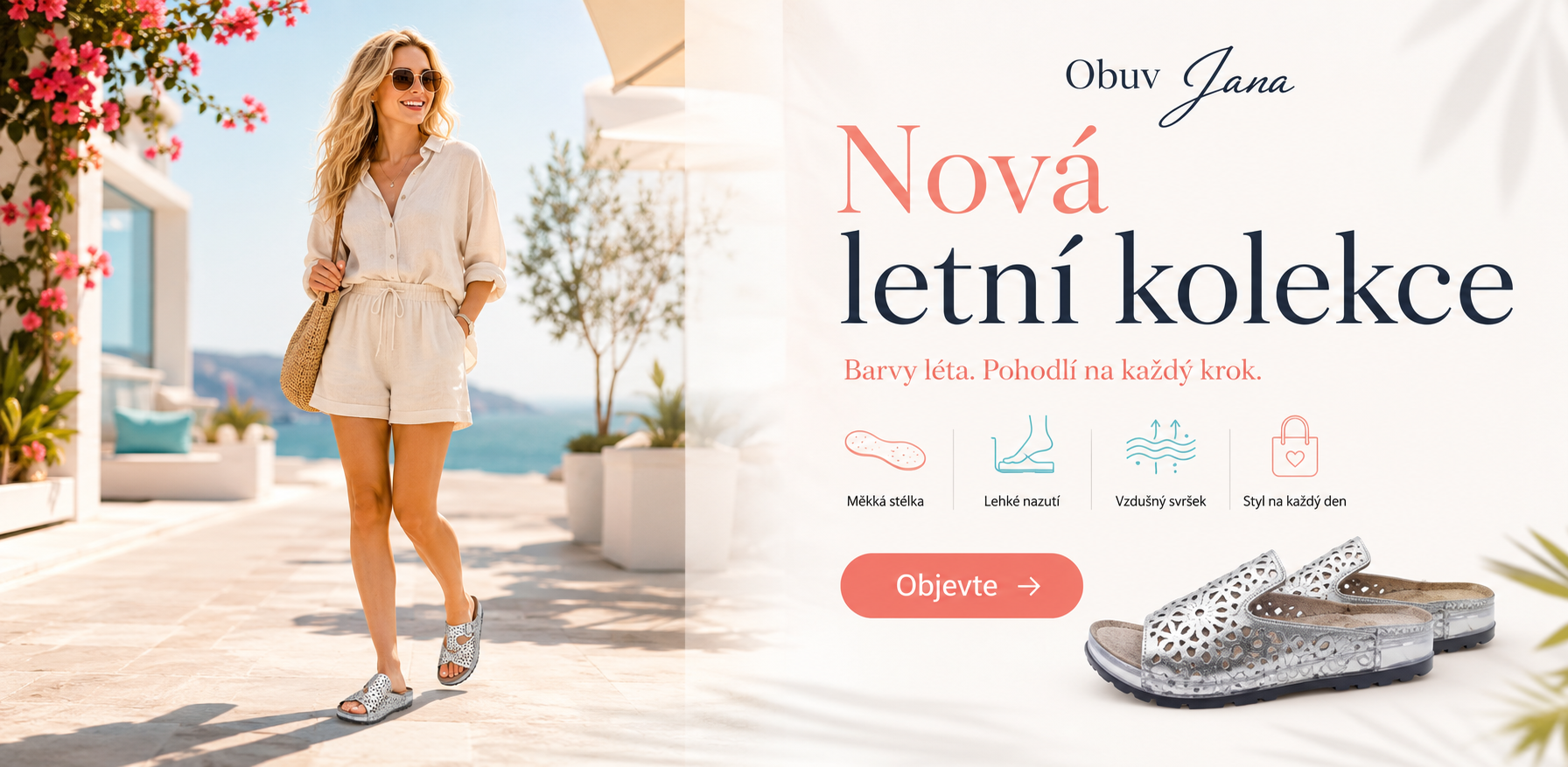 NOVÁ LETNÍ KOLEKCE obuv jana