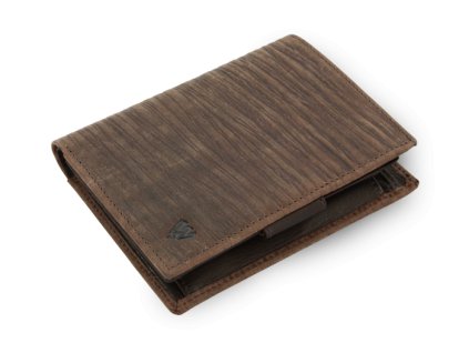 tmave hneda panska kozena penezenka ve stylu bamboo 514 4050 47