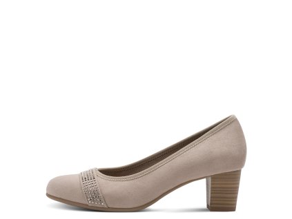 Boty Jana 467 béžové dámské lodičky