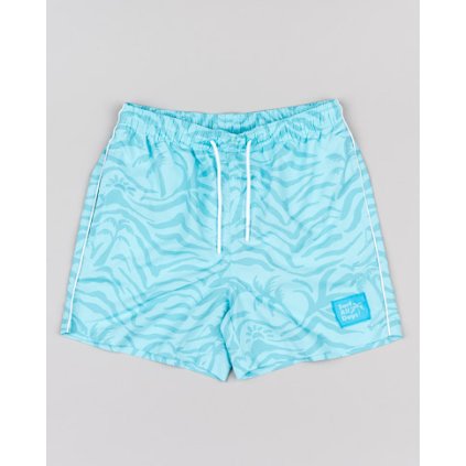 Chlapčenské plavky - bermudy - Tyrkysová (Veľkosť 158)