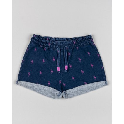 Dievčenské krátke nohavice-letné - Modrá (Veľkosť 152)