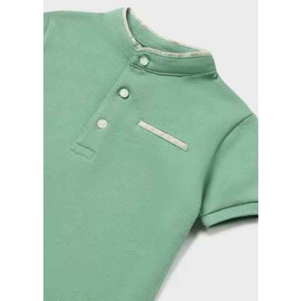 MAYORAL chlapčenská  polokošeľa bavlnená - Zelená (Veľkosť 86)