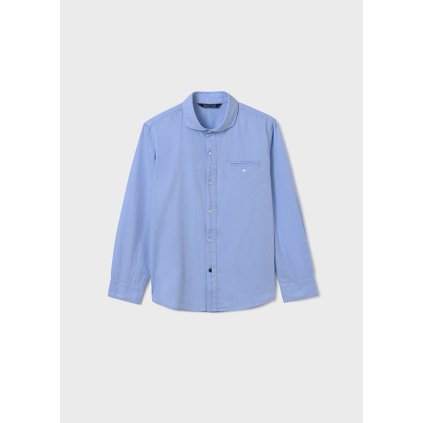 MAYORAL chlapčenská košeľa - Modrá (Veľkosť 152)