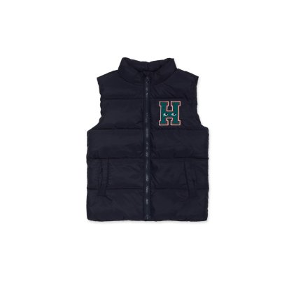 Chlapčenská prešívaná vesta - Modrá (Veľkosť 158/164)