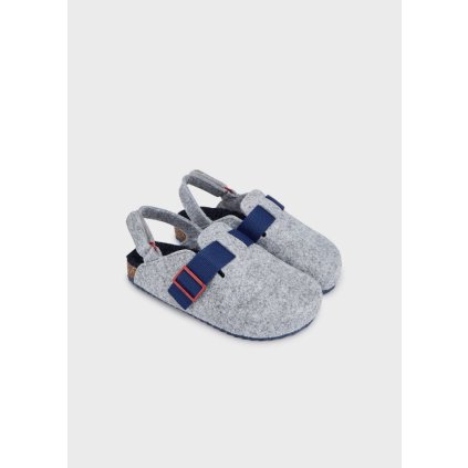 Chlapčenské korkové šľapky MAYORAL - Sivá (Veľkosť 27)