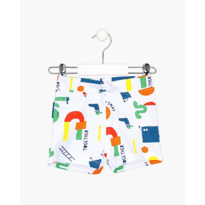 Chlapčenské farebné športové bermudy - Mnohofarebné (Veľkosť 86)