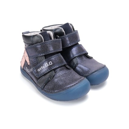 Dievčenská kotníková barefoot obuv D.D.STEP (Veľkosť 30)