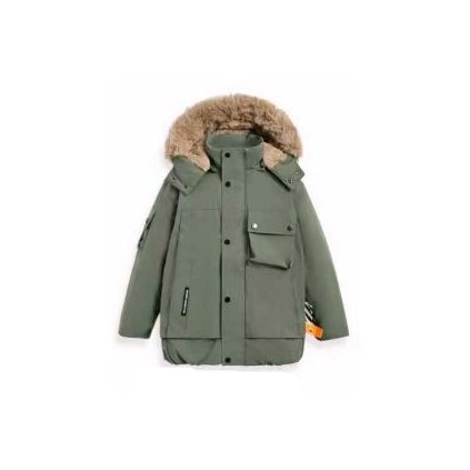 Chlapčenská zimná bunda s kapucňou (Veľkosť 146/152)