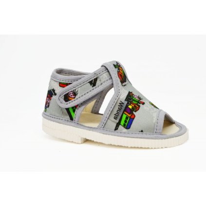 Detské prezúvky WANDA otvorené BRANKO (Veľkosť 26)