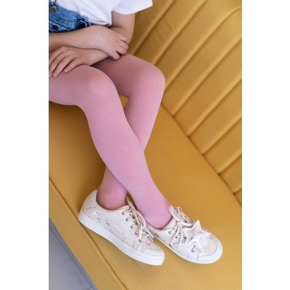 Detské vrúbkované pančuchy AGATKA 100den (Veľkosť 134/140)