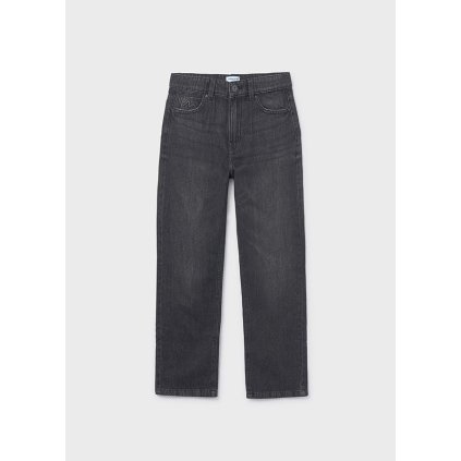 MAYORAL dievčenské široké rifle - Čierna (Veľkosť 152)