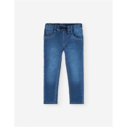 Detské rifle na gumičku   slim - Modrá (Veľkosť 152)