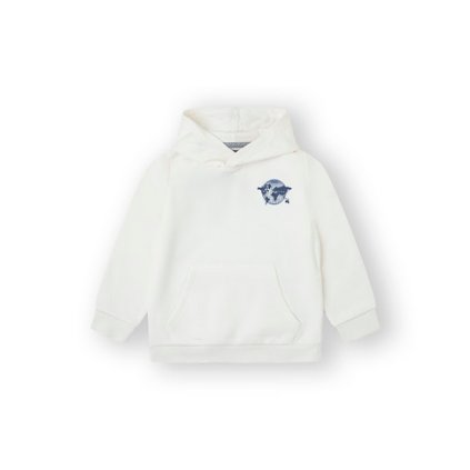 Chlapčenská mikina s kapucňou - Cream (Veľkosť 158)