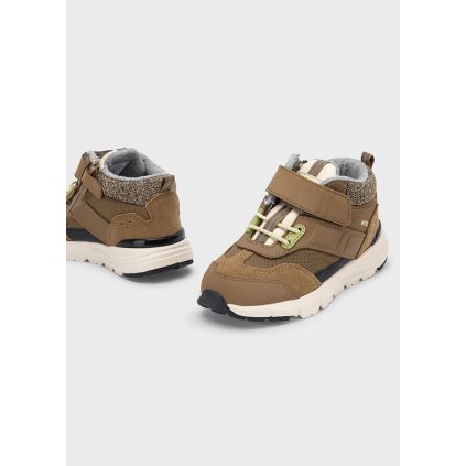 Chlapčenské kotníkové tenisky MAYORAL - Hnedá (Veľkosť 33)