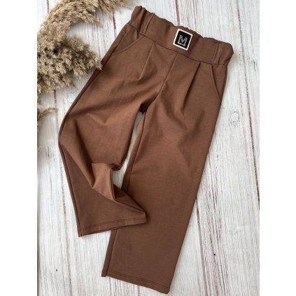 Dievčenské rozšírené nohavice - Žltá (Veľkosť 152/158)