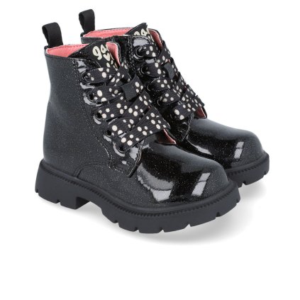 Dievčenské workery - Čierna (Veľkosť 30)