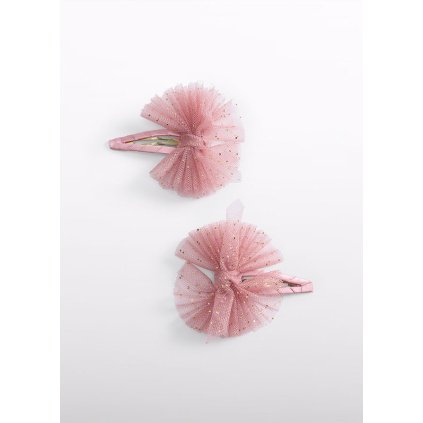 ABEL&LULA dievčenské sponky do vlasov - Ružová (Veľkosť UNI)