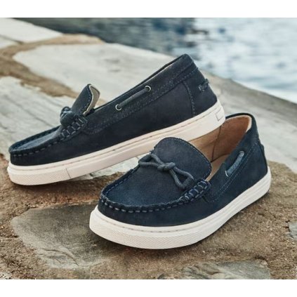 MAYORAL kožené chlapčenské mokasíny - Modrá (Veľkosť 30)